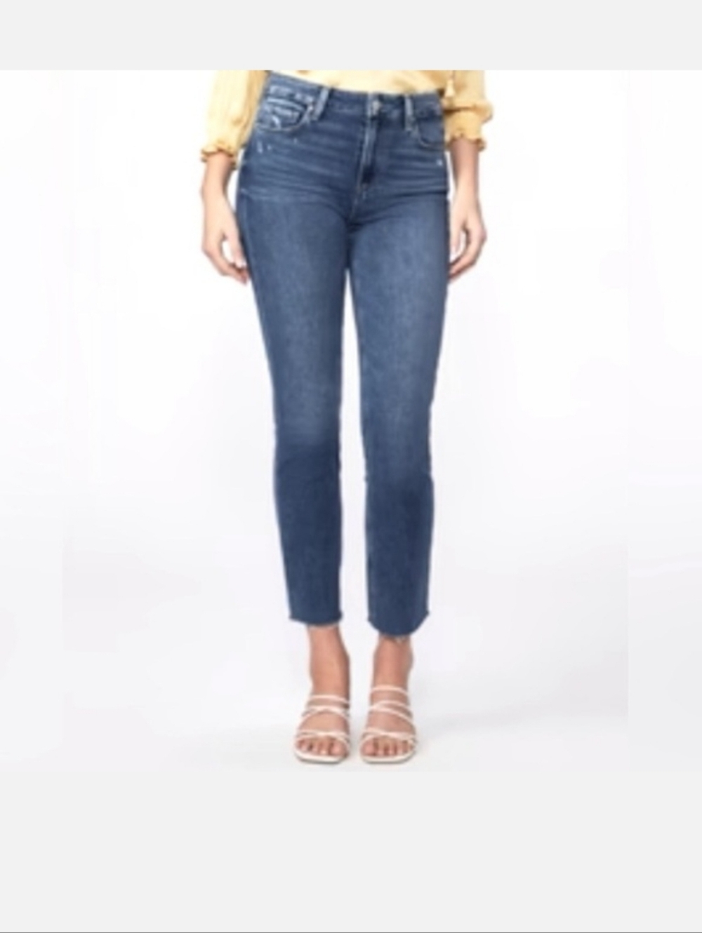 Paige Hoxton Slim Mid Rise Jeans 27